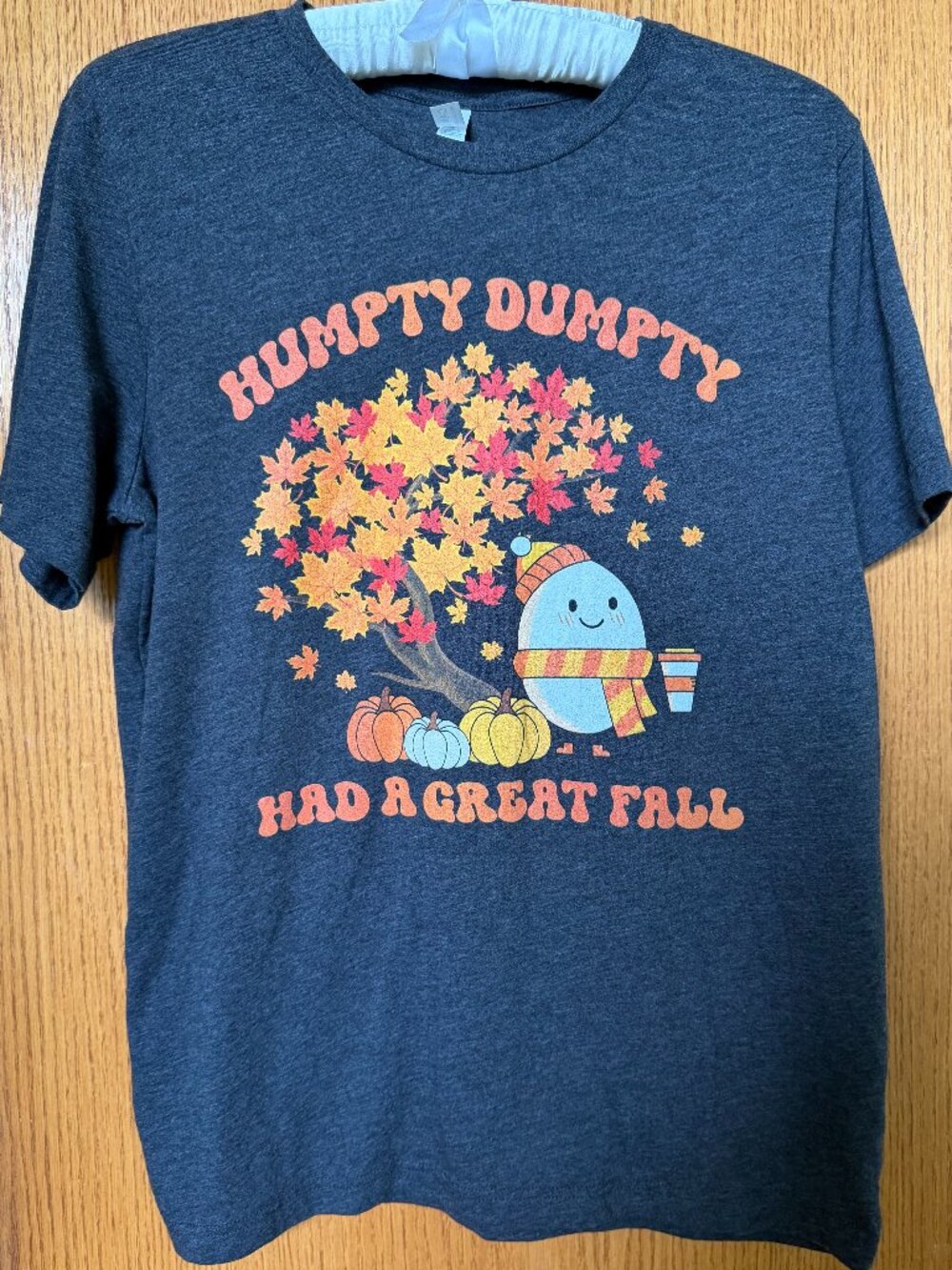 Humpty Dumpty Had a Great Fall Graphic Tee | Size Large